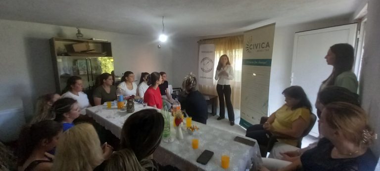 Презентацијата на проектот и програмата за економско јакнење на жените во с. Канатларци